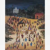 Rosina Becker do Valle, Procissão do senhor dos Passos, ÓLEO SOBRE TELA