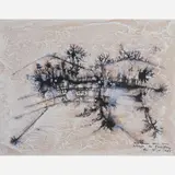 Untitled by Antônio Bandeira, Aquarela e Nanquim, offered Dec 2004