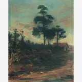 Paisagem com Casa by Garcia y Vasquez, ÓLEO SOBRE TELA, offered Sep 2004