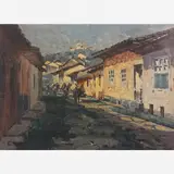 Campão, Paisagem Rural, ÓLEO SOBRE MADEIRA