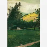 Carlos Chambelland, Paisagem de Vermon, ÓLEO SOBRE TELA