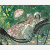 Louis Icart, Em Caléche