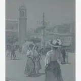 Gustavo Dall'Ara, Largo da Lapa com Chuva