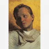 Pedro Weingärtner, Menino, ÓLEO SOBRE MADEIRA