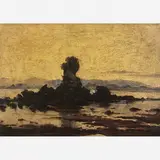 Pedra de Itapuca by Giovanni Battista Castagneto, ÓLEO SOBRE TELA, offered Sep 2004