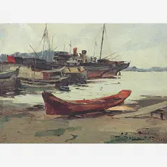 Ponta D'Areia by Valle Júnior, ÓLEO SOBRE MADEIRA, offered Sep 2004