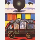 Pau de Arara by Cícero Dias, ÓLEO SOBRE TELA, offered Sep 2004