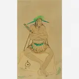 Vicente do Rego Monteiro, Pajé (Série Amazonas)