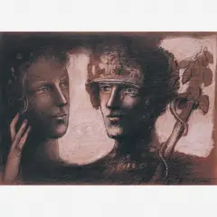 Casal by Grassmann, Pastel sobre papel, offered Jul 2004