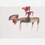 Roberto Magalhães, Untitled, Aquarela