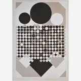 Victor Vasarely, Untitled, Serigrafia