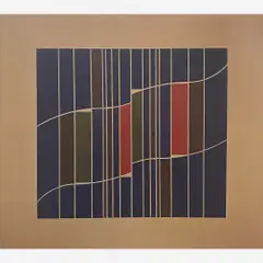 Bloqueado by Hélio Oiticica, Guache sobre cartão, offered Jul 2004