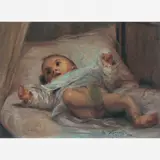 Eliseu Visconti, Meu Filho Tobias aos Seis Meses, ÓLEO SOBRE TELA