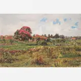 Fazenda Pau D'alho by João Batista da Costa, ÓLEO SOBRE MADEIRA, offered Jul 2004