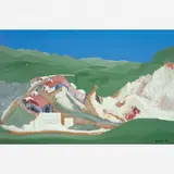 Paisagem de Tiradentes Vista da Mina de Sal by Djanira da Motta e Silva, ÓLEO SOBRE TELA, offered Jul 2004