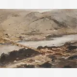 Paisagem de Santo Antônio de Pádua - RJ by Milton Dacosta, ÓLEO SOBRE MADEIRA, offered Apr 2004