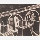 Oswaldo Goeldi, Arcos da Lapa, XILOGRAVURA