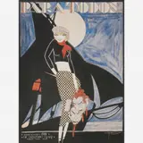 J. Carlos, Original para ilustração da capa da revista Para Todos - 15 dezembro 1928