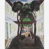 Casario com Freiras by Inimá de Paula, ÓLEO SOBRE TELA, offered Apr 2004