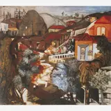Paulo Pedro Leal, Paisagem. ( c. 1967), ÓLEO SOBRE TELA