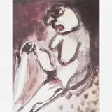 Figura by Ivan Serpa, Aquarela e Nanquim, offered Apr 2004