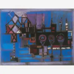 Untitled by Maria Leontina da Costa, Pastel, offered Apr 2004