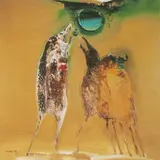 Untitled by Manabu Mabe, ÓLEO SOBRE TELA, offered Apr 2004