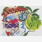 Cícero Dias, Originais para o Álbum: Casa - Grande & Senzala de Cícero Dias & Gilberto Freyre, Aquarela