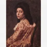 Mulher by Pedro Weingärtner, Óleo sobre tela, offered Dec 2003