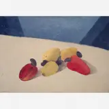 CAJUS by José Pancetti, ÓLEO SOBRE CARTÃO, offered Dec 2003