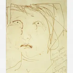 MULHER CHORANDO by Candido Portinari, Vieux chêne, offered Dec 2003