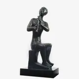 FLAUTISTA by Bruno Giorgi, ESCULTURA EM BRONZE, offered Dec 2003