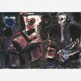 Untitled by Iberê Camargo, Óleo sobre tela, offered Dec 2003