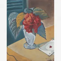 Natureza - Morta by Vicente do Rego Monteiro, ÓLEO SOBRE CARTÃO, offered Sep 2003