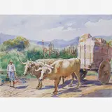 Oscar Pereira da Silva, Carro de Bois