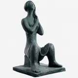 Mulher Penteando o Cabelo by Bruno Giorgi, Escultura em bronze, offered Sep 2003