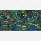 Rosina Becker do Valle, Os Faisões na Floresta, Óleo sobre tela