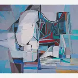 Untitled by Roberto Burle Marx, Óleo sobre tela, offered Sep 2003