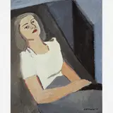 Figura de Mulher by Aldo Bonadei, ÓLEO SOBRE TELA, offered Jun 2003