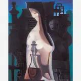 Figuras by Di Cavalcanti, ÓLEO SOBRE TELA, offered Jun 2003