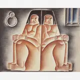 Vicente do Rego Monteiro, Duas Figuras, década 50