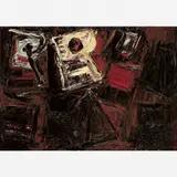Untitled by Iberê Camargo, ÓLEO SOBRE TELA, offered Jun 2003