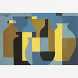Costigliolo, Abstraccion, ÓLEO SOBRE CARTÃO