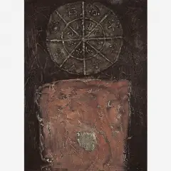 Personagem by Antonio Dias, Óleo e gesso sobre madeira, offered Jun 2003