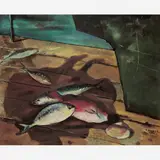 Peixes by Roberto Burle Marx, ÓLEO SOBRE TELA, offered Jun 2003