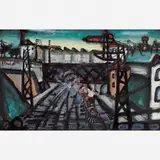 Estrada de Ferro - São Paulo by Inimá de Paula, ÓLEO SOBRE TELA, offered Jun 2003