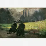 Eliseu Visconti, Parque Montsoury - Paris