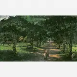Francisco Aurélio, Paisagem com Figuras, ÓLEO SOBRE TELA