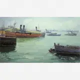 Marinha by José Pancetti, ÓLEO SOBRE TELA, offered Jun 2003