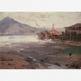 Valle Júnior, Marinha, ÓLEO SOBRE MADEIRA
